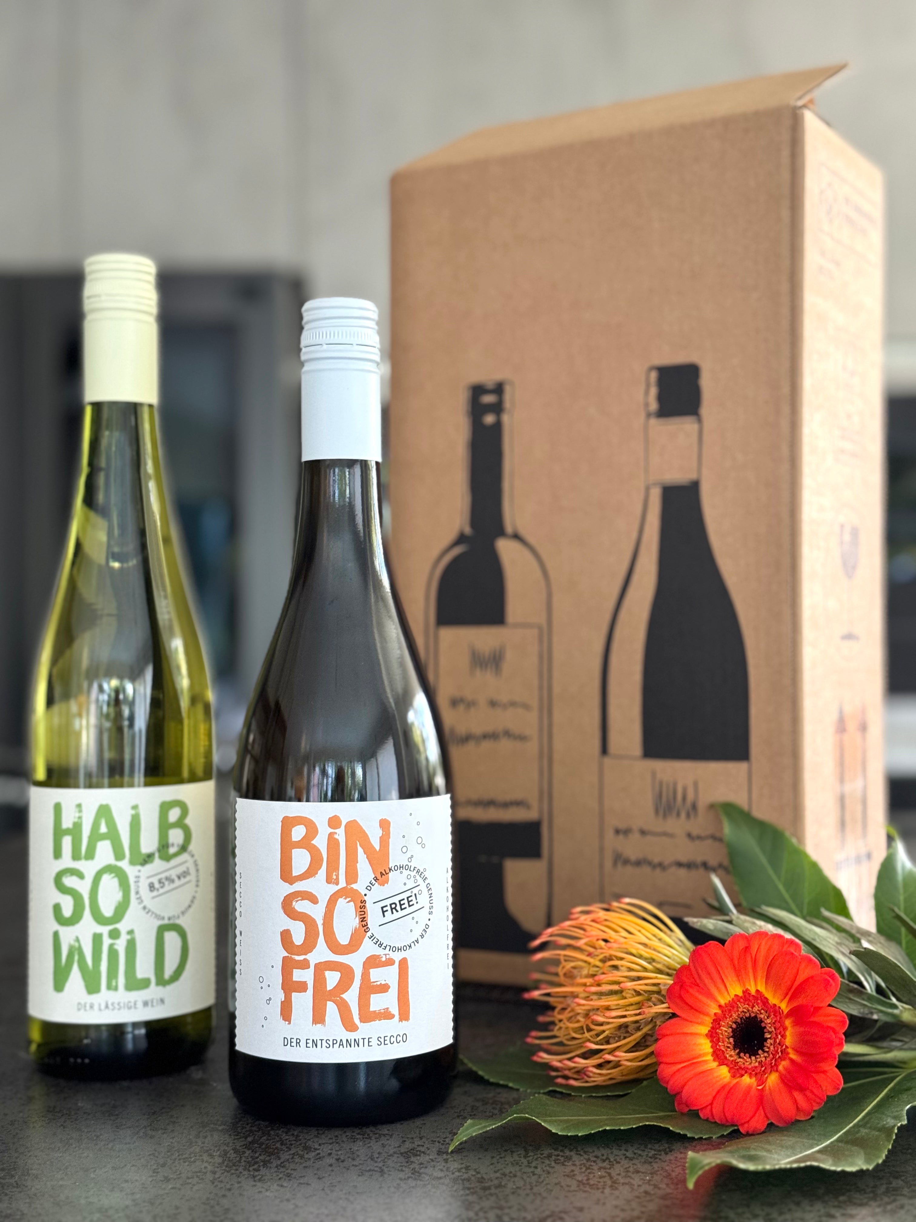 Probierpaket HALB SO WILD & BIN SO FREI (2 Flaschen)